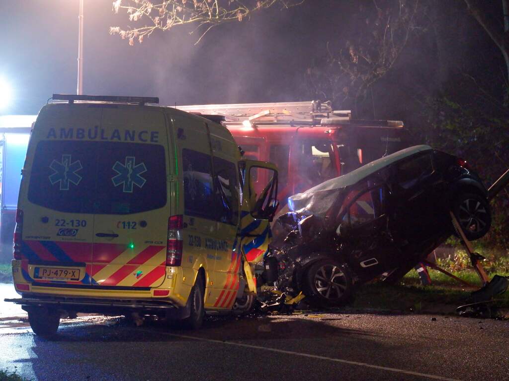 Minderjarige reed te hard bij fatale aanrijding met ambulance in Helmond