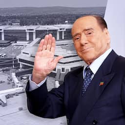 Luchthaven Milaan vernoemd naar oud-premier Berlusconi: 'Trots en emotie'