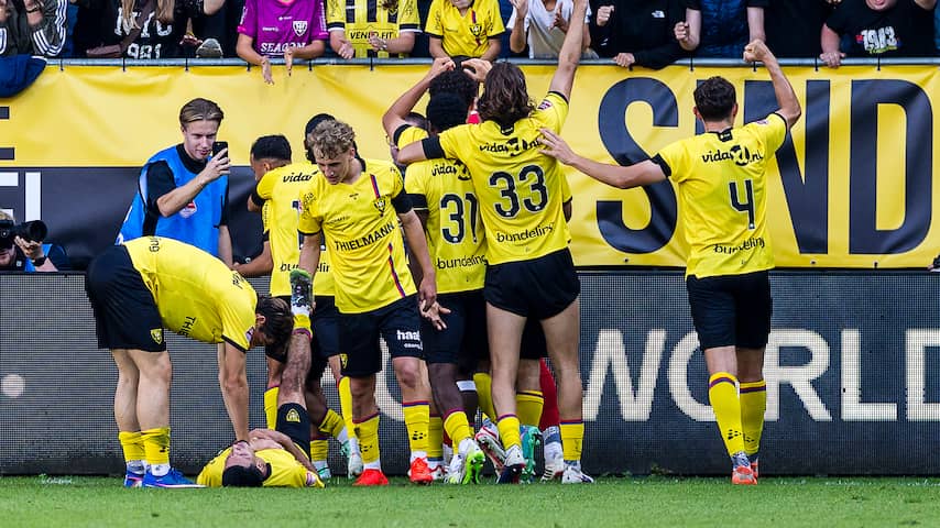 VVV wint Limburgs onderonsje met Roda en stijgt naar derde plek in KKD
