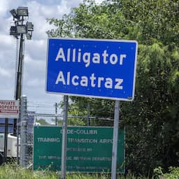 Berucht Amerikaans detentiecentrum 'Alligator Alcatraz' sluit binnen een jaar
