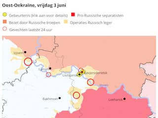 Bekijk hier de stand van zaken in de strijd om Oekraïne