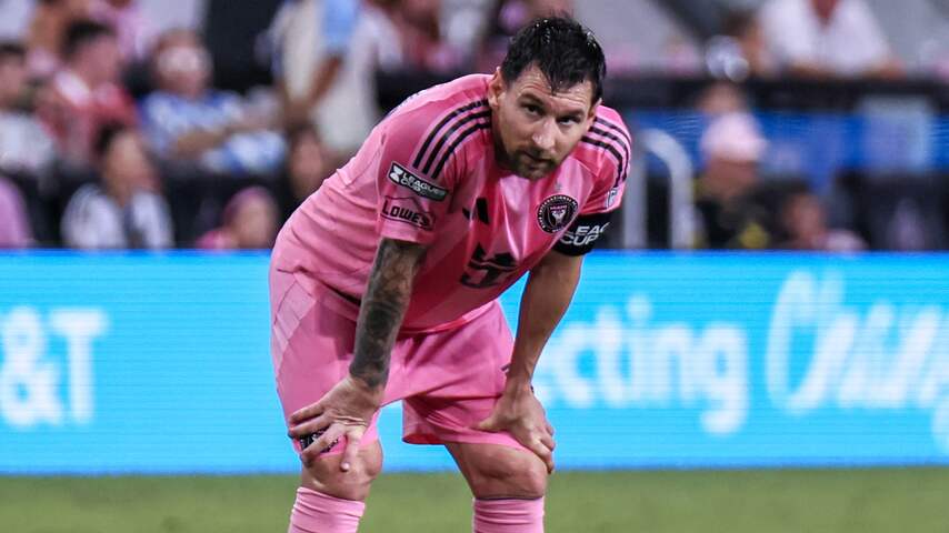 Toegejuichte Messi kan bij rentree uitschakeling Inter Miami niet voorkomen