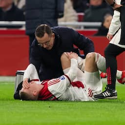 Ajax kan dit seizoen niet meer beschikken over zwaar geblesseerde Zinchenko