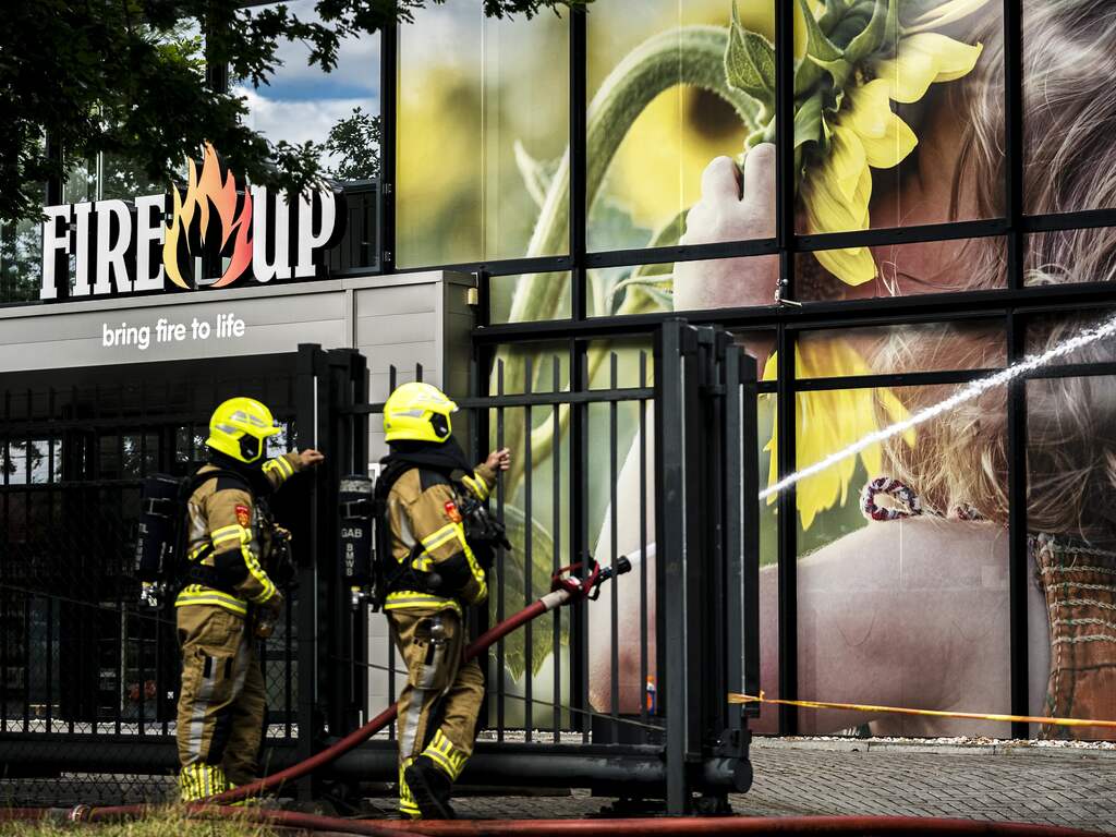 Brand in aanmaakblokjesfabriek Oisterwijk