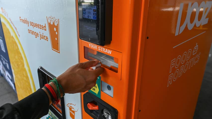 sinaasappelsapautomaat