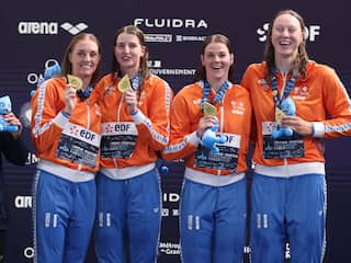 Steenbergen wil nog niet van 'Golden Girls' spreken na succes op EK zwemmen