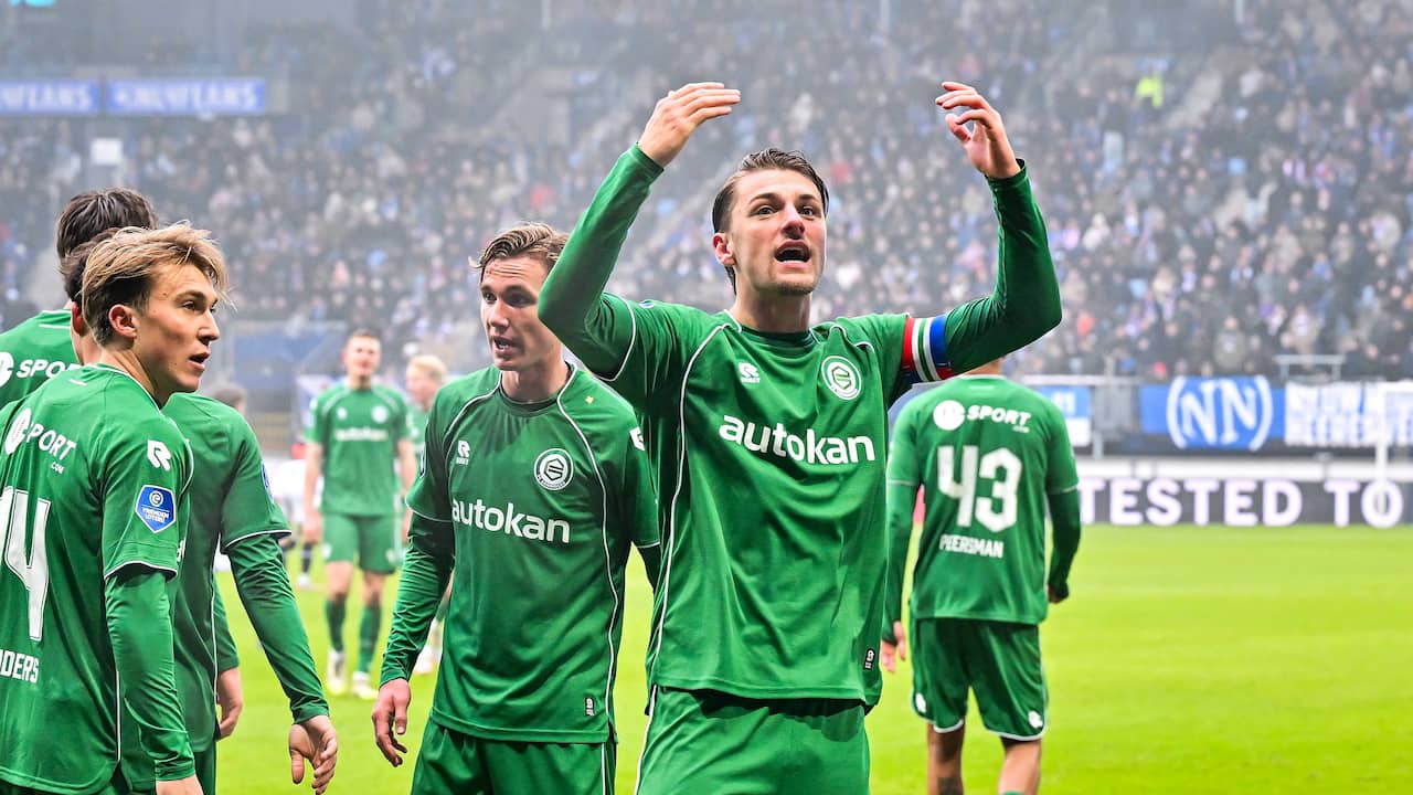 Live Eredivisie | Groningen op weg naar eerste zege bij Heerenveen in 10 jaar