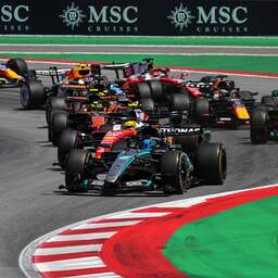 Live F1 | Verstappen zesde in boeiende GP Barcelona, Hamilton leidt