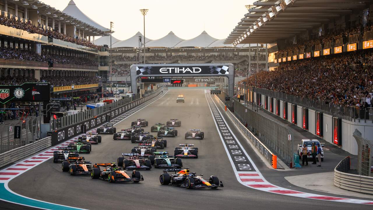 Foto bij F1-races in Qatar en Abu Dhabi gaan door ondanks onrust in Midden-Oosten