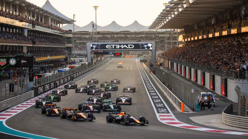 Foto bij F1-races in Qatar en Abu Dhabi gaan door ondanks onrust in Midden-Oosten