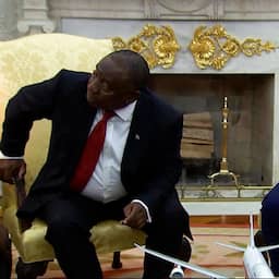 Video | Trump laat Zuid-Afrikaanse president plotseling omstreden beelden zien