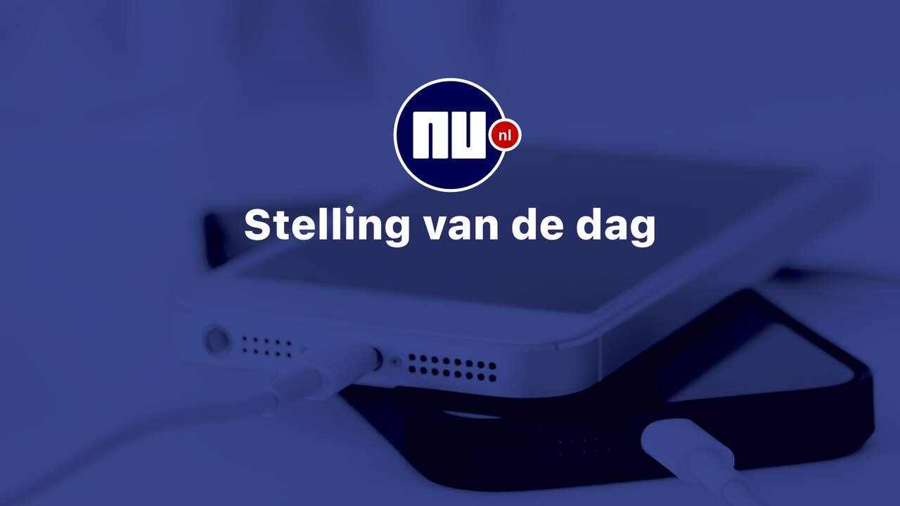 Stelling: Ik laad mijn apparaten alleen op als ik in de buurt ben