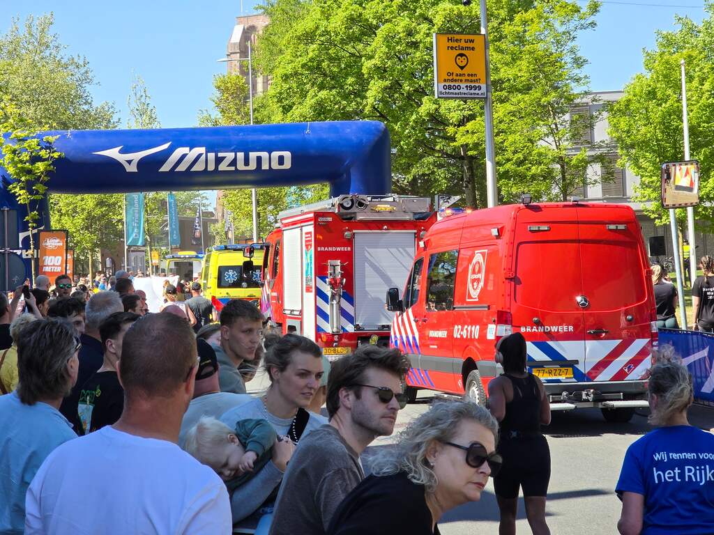 Deelnemer overleden bij halve marathon in Leeuwarden, meerdere mensen onwel