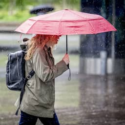 Zware onweersbuien verwacht: tot 70 millimeter regen mogelijk in Noord-Holland