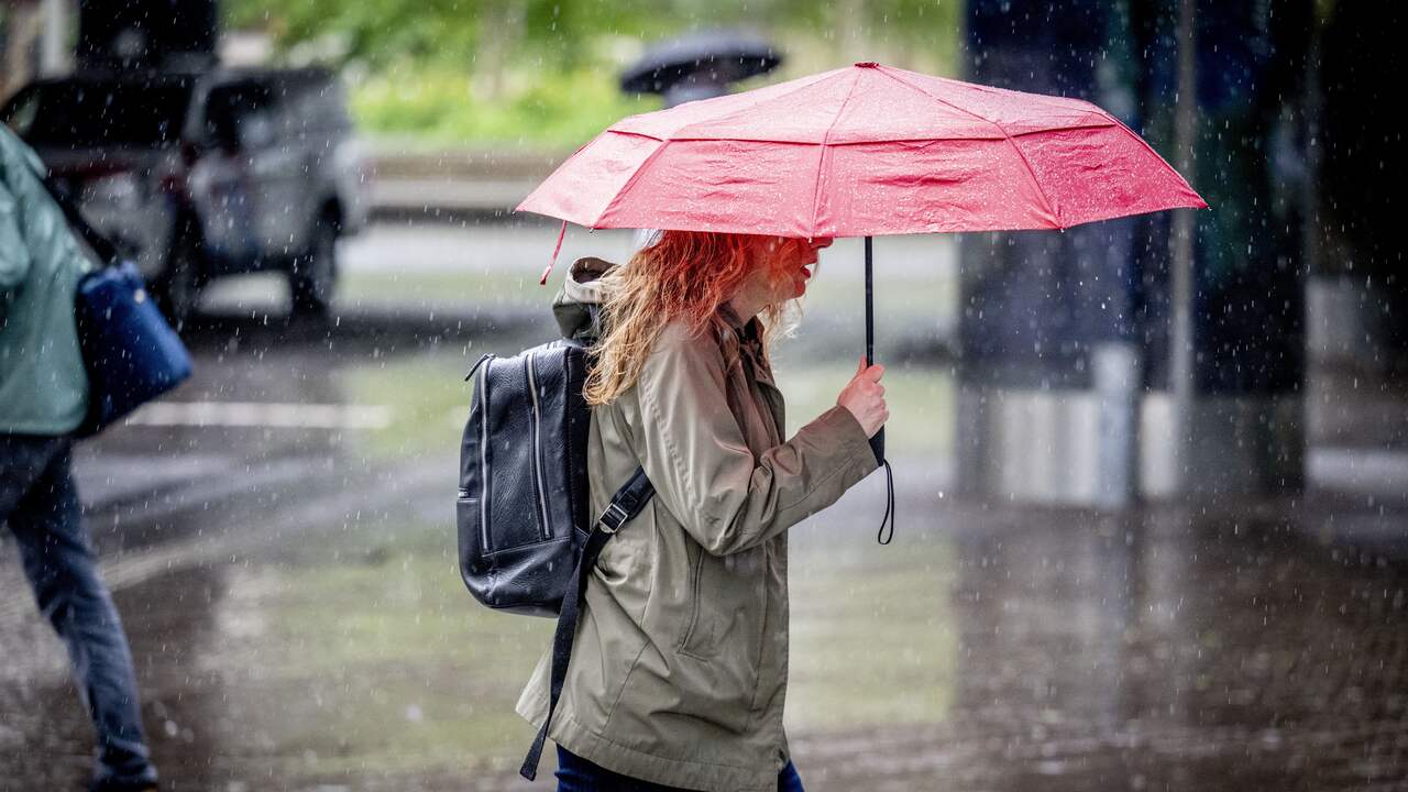 Foto bij Code geel in hele land voor stevige onweersbuien met veel neerslag in korte tijd