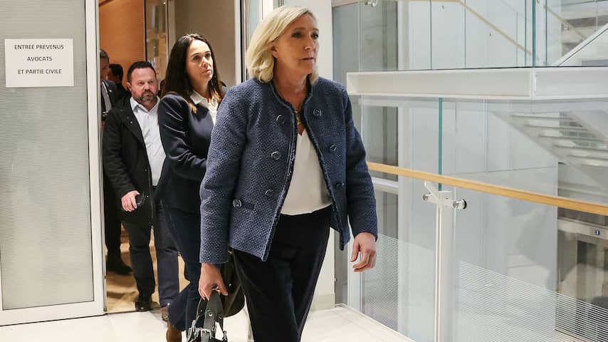 Le Pen krijgt celstraf voor fraude en mag niet meedoen aan Franse verkiezingen | Buitenland | NU.nl