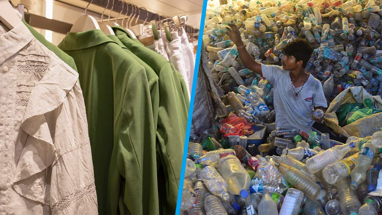 Petflessen recyclen tot garen voor kledingindustrie is niet per se duurzaam | Economie