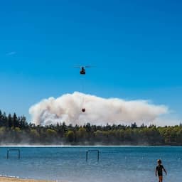 Brandweer heeft hele nacht geblust bij 't Harde: 'Op volle sterkte aanwezig'