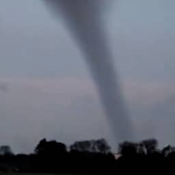 Tornado raasde zeldzaam lang over Friesland: 'Juiste recept was compleet'