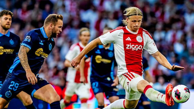 Dolberg tikt perfecte voorzet van Berghuis binnen tegen Shelbourne