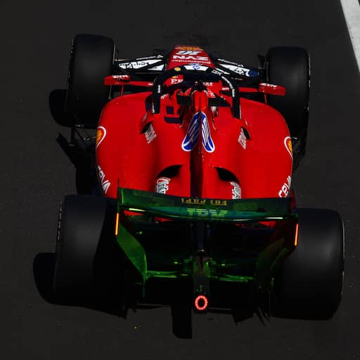 Illustratie bij: Ferrari opent sterk in eerste vrije training op Monza, Verstappen kijkt toe