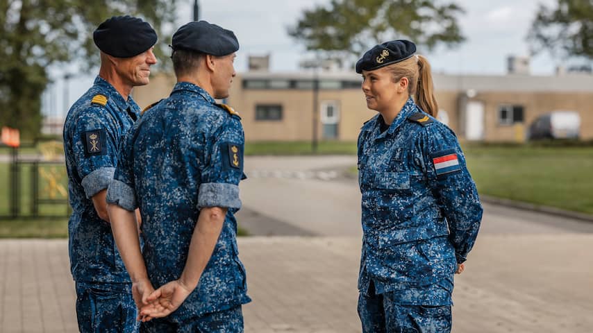Prinses Amalia gestart als militair werkstudent bij Koninklijke Marine