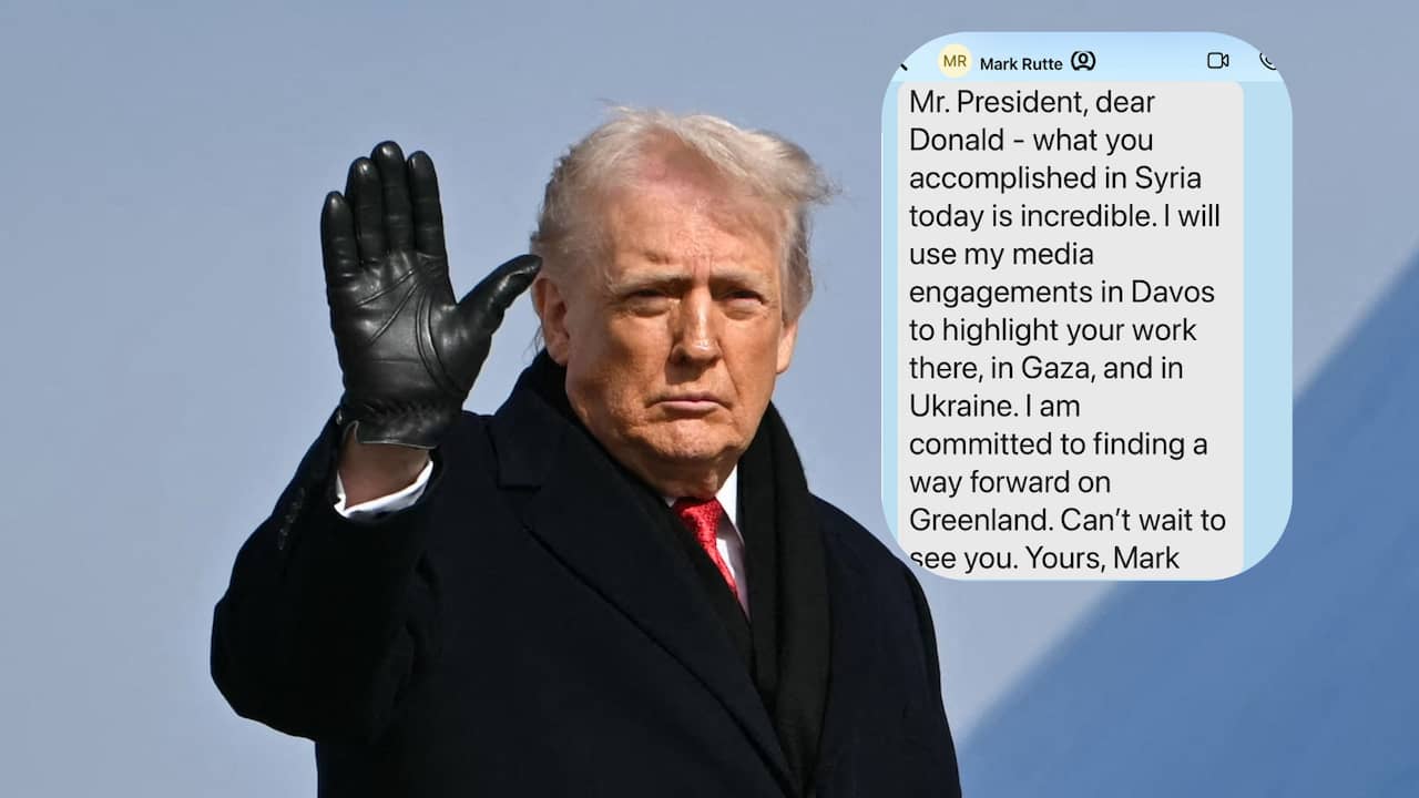 Trump deelt opnieuw privébericht Rutte: 'Wil oplossing zoeken voor Groenland'