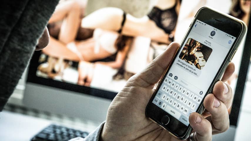 Belgische mannen delen naaktfoto's van partners online