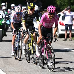 Carapaz is sterkste van kopgroep en soleert naar zege in eerste Alpenrit Tour