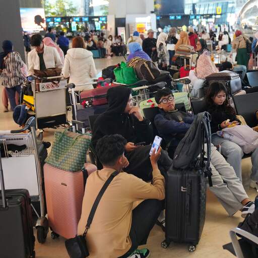Illustratie bij: Ook tientallen Nederlandse reizigers gestrand in Indonesië na vulkaanuitbarsting