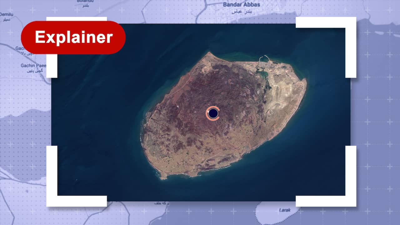 Foto bij Explainer | Waarom de VS juist nu dit kleine strategische Iraanse eiland aanvalt