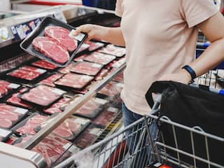 Vlees supermarkt