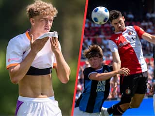 PSV wint bij officieus debuut Mijnans, Van Persie scoort voor Feyenoord