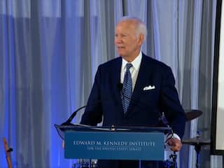 Biden houdt eerste toespraak sinds bestralingen