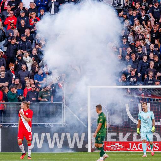 Illustratie bij: FC Utrecht identificeert eerste verdachten rond gestaakt duel met Go Ahead