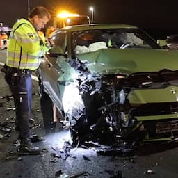 Oud-voetballer Eljero Elia met Lamborghini betrokken bij auto-ongeluk op A4