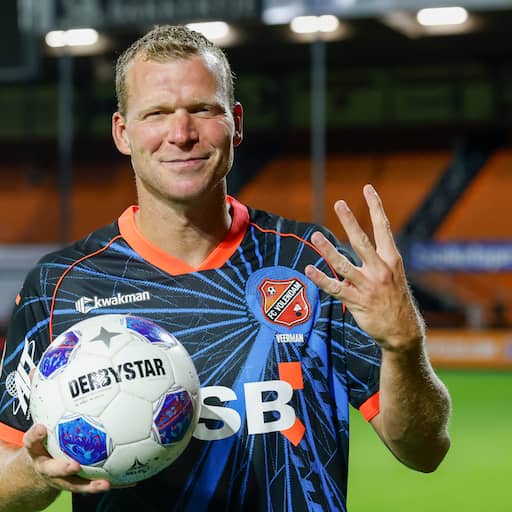 Henk Veerman neemt met vier goals en hakje 'revanche': 'Ben ik tevreden over'