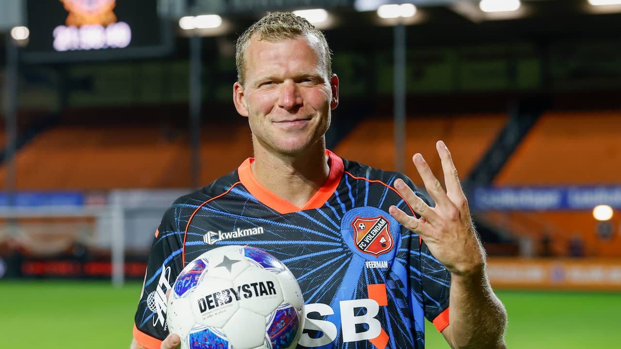 Henk Veerman neemt met vier goals en hakje 'revanche': 'Ben ik tevreden over'