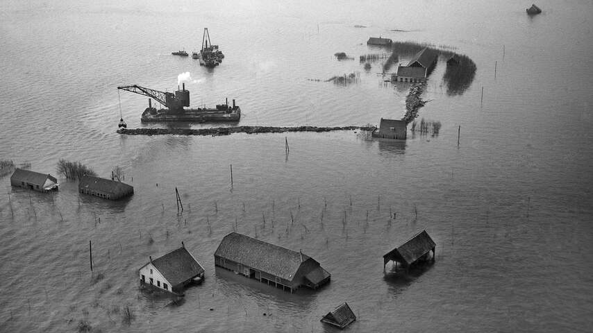 Dit gebeurde er tijdens en na de Watersnoodramp in 1953