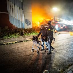 Meerdere gewonden na explosie en grote brand in fl