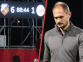 Jong Ajax-trainer García kwaad na 6-1-nederlaag in Utrecht: 'Het is beschamend'