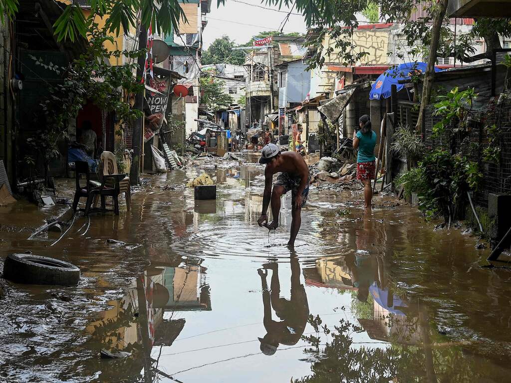 Vijf doden, stroomuitval en overstromingen door tyfoon op Filipijnen