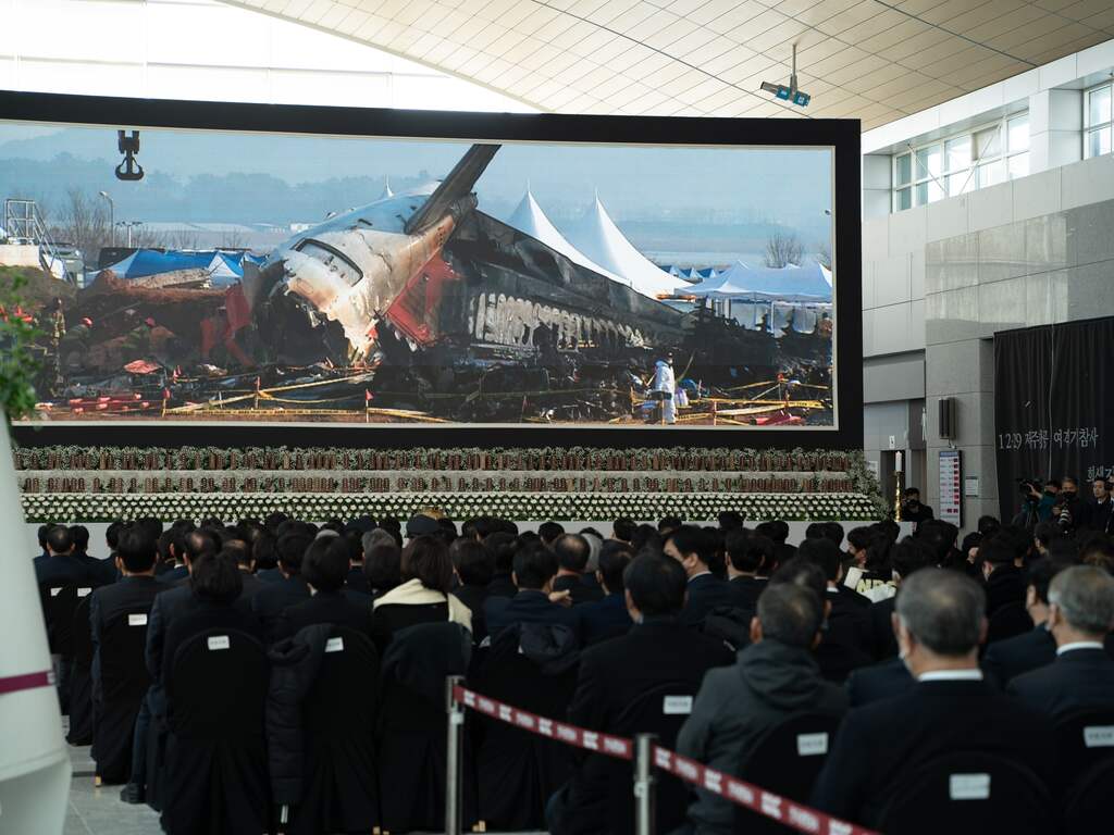 Bloed en veren van vogels aangetroffen in motoren toestel Jeju Air na vliegramp