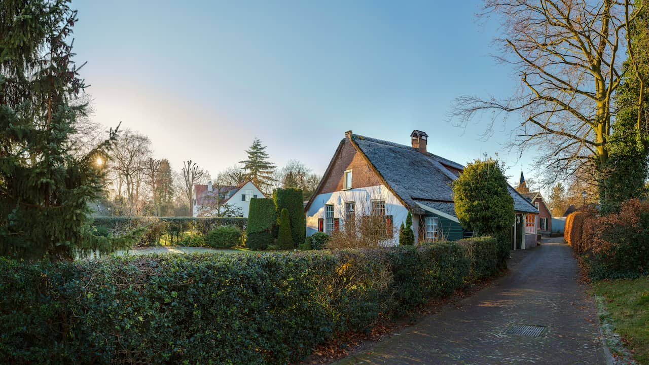 Woning kostte gemiddeld 480.000 euro in 2025, Blaricum voor het eerst het duurst