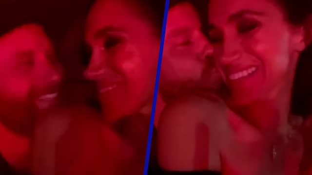 Prins Harry kust Meghan Markle op wang tijdens concert Beyoncé