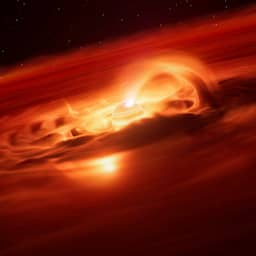 Eenzame planeet groeit 6 miljard ton per seconde bij enorme 'groeispurt'