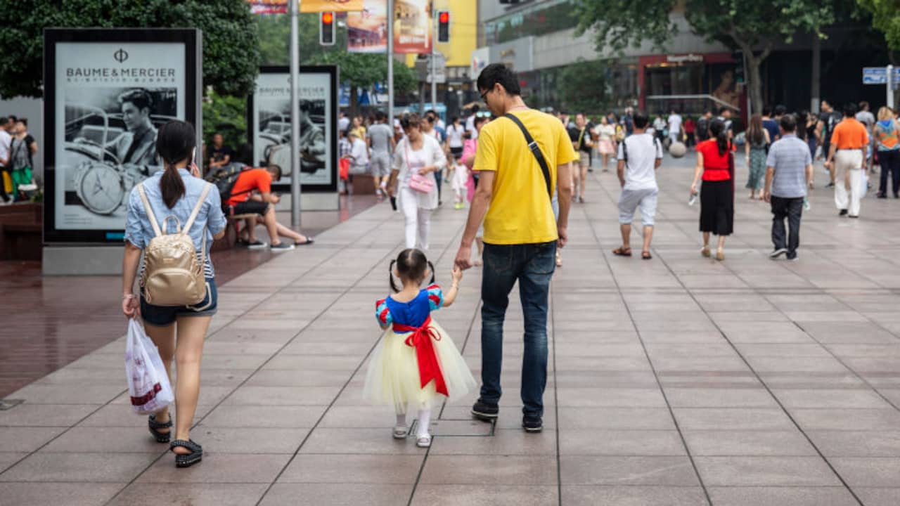 China worstelt met nasleep eenkindpolitiek en geeft ouders belastingvoordeel