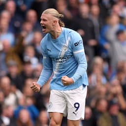 Haaland scoort voor elfde duel op rij en helpt Mancheser City aan zege op Everton