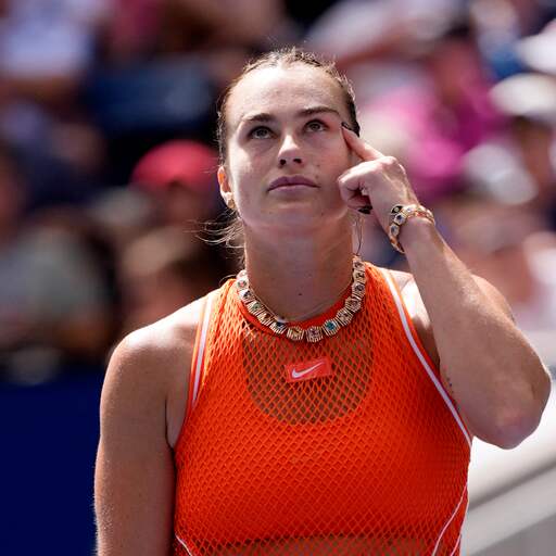 Illustratie bij: Titelhoudster Sabalenka onderbreekt partij op US Open vanwege cannabisgeur