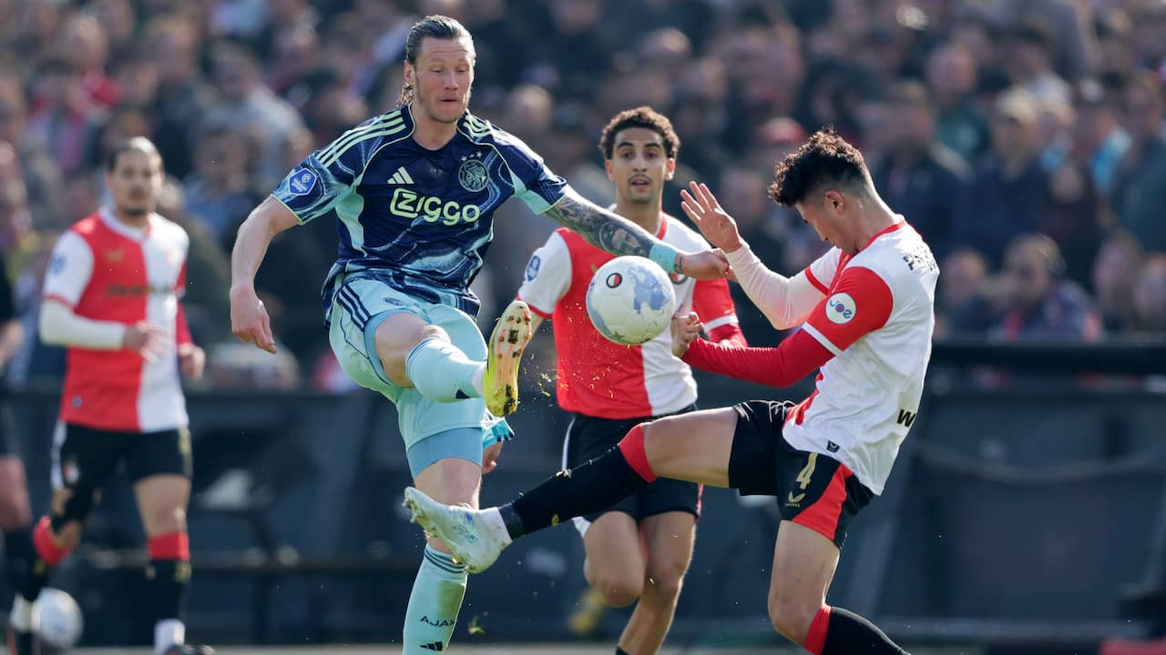 Live Eredivisie | Feyenoord en Ajax aan elkaar gewaagd in vermakelijk duel